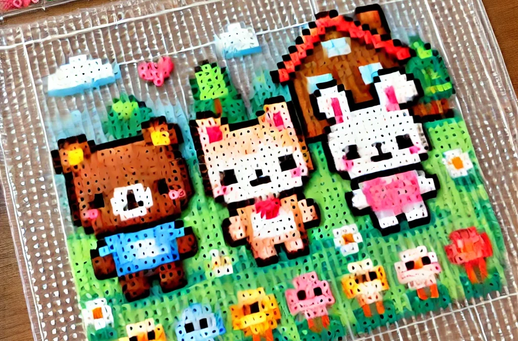 Inspiration Animal crossing : Créez des Coquillages et Animaux Marins en Perles Hama