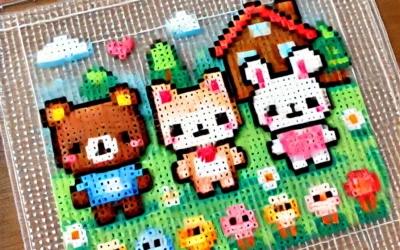 Inspiration Animal crossing : Créez des Coquillages et Animaux Marins en Perles Hama